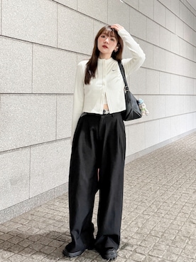 かほこ。さん(レディース・162cm)の春コーディネート