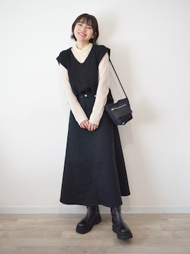 かほこ。さんの（H&M | エイチ・アンド・エム）を使ったコーディネート