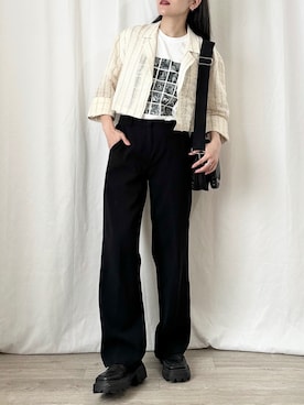 かほこ。さん(レディース・162cm)の夏コーディネート