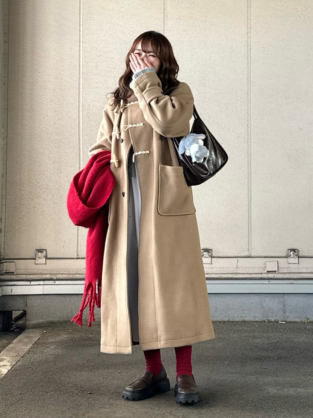 OVER MAXI DUFFLE COAT ダッフルコート CLANE 松本恵奈のMUST BUY- 11月4日（金）発売の”OVER MAXI DUFFLE