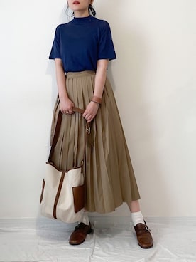 「KATHARINE ROSS（キャサリンロス）のアイテム（財布/小物）」を使った、かほこ。さん（レディース・162cm）の夏コーディネート