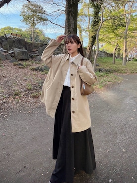 かほこ。さん（レディース・162cm）の春コーディネート