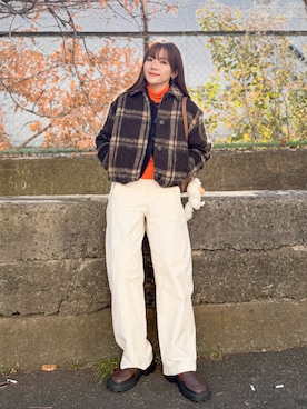 「COS（コス）のアイテム」を使った、かほこ。さん（レディース・162cm）の冬コーディネート