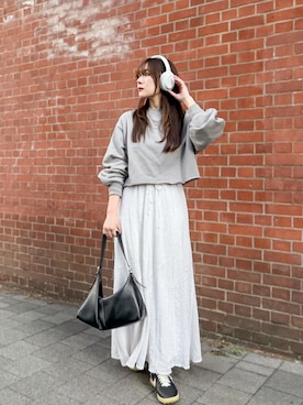 「NIKE（ナイキ）のアイテム」を使った、かほこ。さん（レディース・162cm）の冬コーディネート