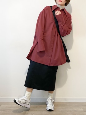 「LUCA/LADY LUCK LUCA（ルカ/レディラックルカ）のアイテム」を使った、かほこ。さん（レディース・162cm）の冬コーディネート