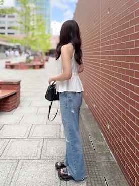 かほこ。さん(レディース・162cm)の夏コーディネート