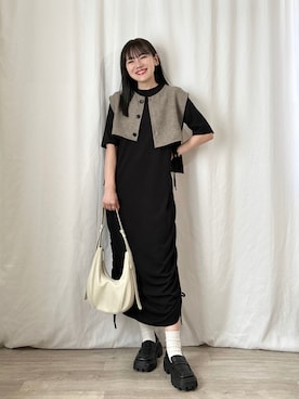 かほこ。さん（レディース・162cm）の夏コーディネート