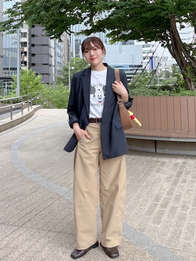 かほこ。さん(レディース・162cm)の夏コーディネート