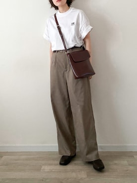 「CLEA（クレア）のアイテム（シューズ）」を使った、かほこ。さん（レディース・162cm）の夏コーディネート