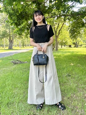 かほこ。さん（レディース・162cm）の夏コーディネート