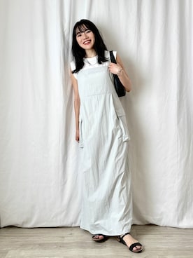 「FREAK'S STORE（フリークスストア）のアイテム（シューズ）」を使った、かほこ。さん（レディース・162cm）の夏コーディネート