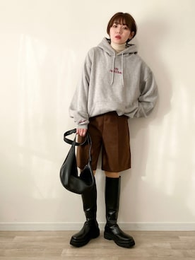 かほこ。さん(レディース・162cm)の冬コーディネート