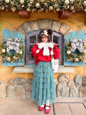 「アイテム（バレエシューズ）」を使った、かほこ。さん（レディース・162cm）の秋コーディネート