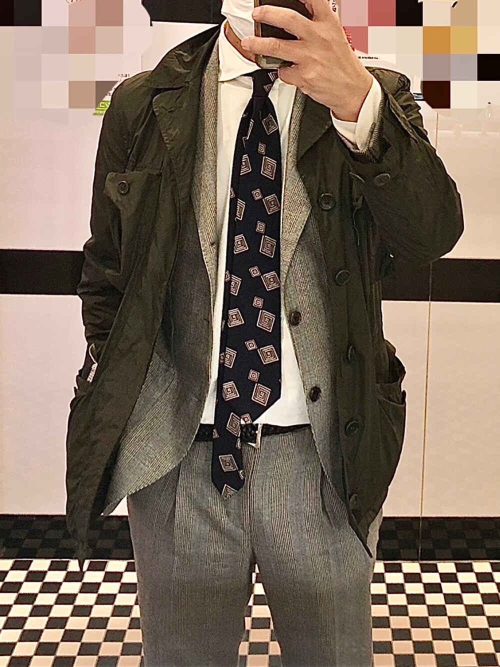 「卒業式」｜「JOHN COMFORTのアイテム（ネクタイ、ブラック系）」を使った、RTさん（メンズ・177cm）の春コーディネートの1枚目の写真