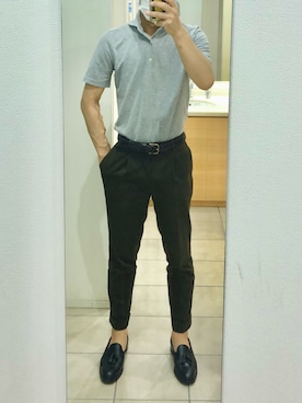 「GIANNETTO（ジャンネット）のアイテム」を使った、RTさん（メンズ・177cm）の夏コーディネート