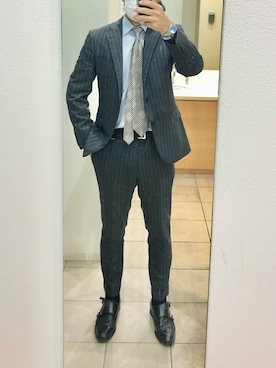 「FRANCO BASSI（フランコバッシ）のアイテム」を使った、RTさん（メンズ・177cm）の秋コーディネート