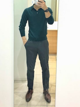 「感動パンツ」｜RTさん（メンズ・177cm）の秋コーディネート