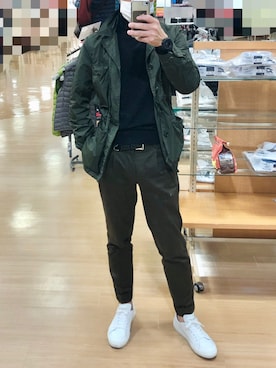 「ASPESI（アスペジ）のアイテム（ジャケット/アウター）」を使った、RTさん（メンズ・177cm）の秋コーディネート