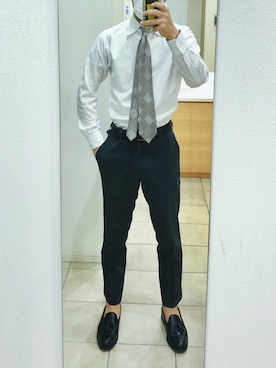「FRANCO BASSI（フランコバッシ）のアイテム」を使った、RTさん（メンズ・177cm）の夏コーディネート