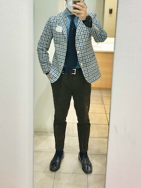 RTさん（メンズ・177cm）の秋コーディネート