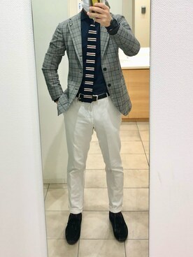「BRILLA per il gusto（ブリッラペルイルグースト）のアイテム（ジャケット/アウター）」を使った、RTさん（メンズ・177cm）の冬コーディネート