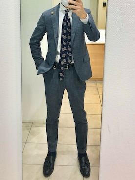 「JOHN COMFORT（ジョンコンフォート）のアイテム」を使った、RTさん（メンズ・177cm）の秋コーディネート