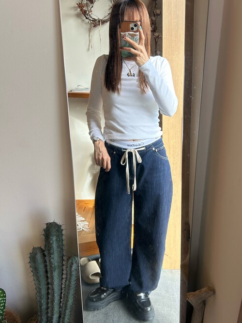SCULPTORのデニムパンツを使った人気ファッションコーディネート - WEAR