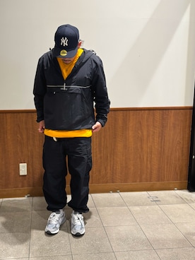 「STUSSY（ステューシー）のアイテム」を使った、えあぽさん（メンズ・168cm）の冬コーディネート