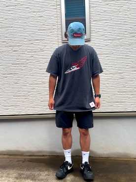 「アイテム（ソックス/靴下）」を使った、RWCさん（メンズ・168cm）の夏コーディネート