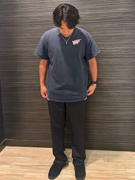 「アイテム（その他トップス）」を使った、RWCさん（メンズ・168cm）の秋コーディネート
