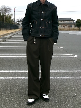 「SUGARHILL（シュガーヒル）のアイテム」を使った、sawaさん（メンズ・173cm）の春コーディネート