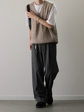 「Burner（バーナー）のアイテム（アクセサリー）」を使った、sawaさん（メンズ・173cm）の秋コーディネート