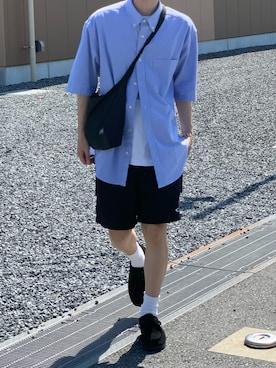 「Burner（バーナー）のアイテム（アクセサリー）」を使った、sawaさん（メンズ・173cm）の夏コーディネート