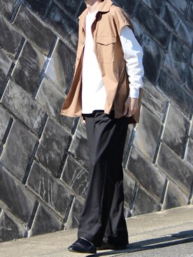 sawaさん（メンズ・173cm）の春コーディネート