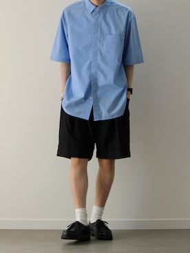 「Burner（バーナー）のアイテム（アクセサリー）」を使った、sawaさん（メンズ・173cm）の夏コーディネート