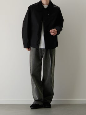 「ジーユー」｜sawaさん（メンズ・173cm）の秋コーディネート