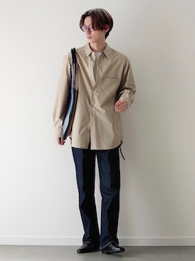 「y/m by sawa（イムバイサワ）のアイテム」を使った、sawaさん（メンズ・173cm）の春コーディネート