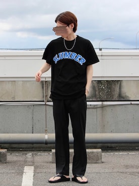 sawaさん（メンズ・173cm）の夏コーディネート