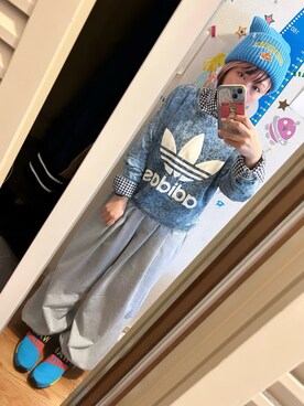 ◎みお◎さんの（adidas | アディダス）を使ったコーディネート