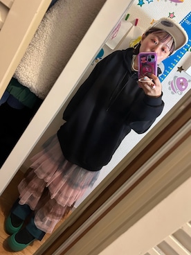 「HELLO.SANFRANCISCO（ハローサンフランシスコ）のアイテム」を使った、◎みお◎さん（レディース・150cm）の冬コーディネート