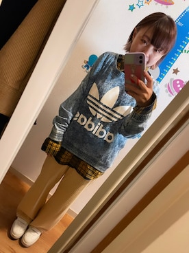 ◎みお◎さんの（adidas | アディダス）を使ったコーディネート