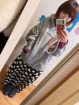 「キャスパー」｜◎みお◎さん（レディース・150cm）の冬コーディネート