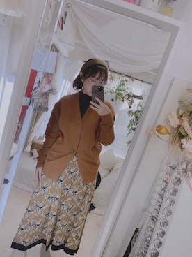 カーディガン ボレロを使った ヒートテック の人気ファッションコーディネート Wear