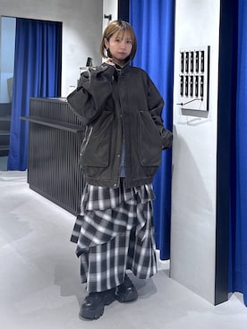 「アイテム（スウェット）」を使った、まっちゃんさん（レディース・151cm・20代）の秋コーディネート
