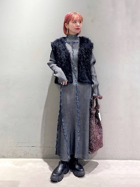 まっちゃんさん（レディース・151cm）の秋コーディネート