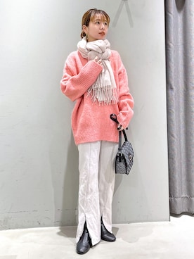 まっちゃんさん(レディース・151cm)の冬コーディネート