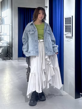 まっちゃんさん（レディース・151cm）の春コーディネート