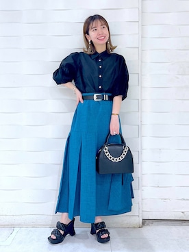 まっちゃんさん（レディース・151cm）の春コーディネート