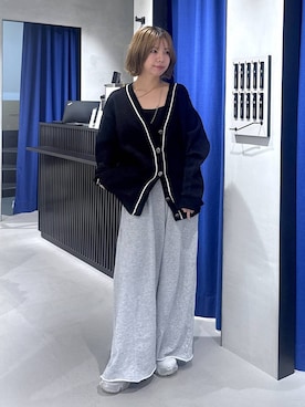 「アイテム（スウェットパンツ）」を使った、まっちゃんさん（レディース・151cm・20代）の秋コーディネート