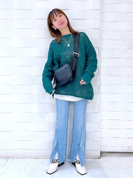 まっちゃんさん(レディース・151cm)の冬コーディネート